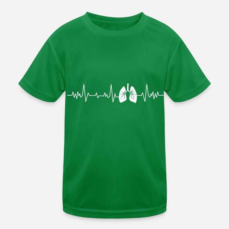 Heartbeat, lungs Kids Functional T-Shirt