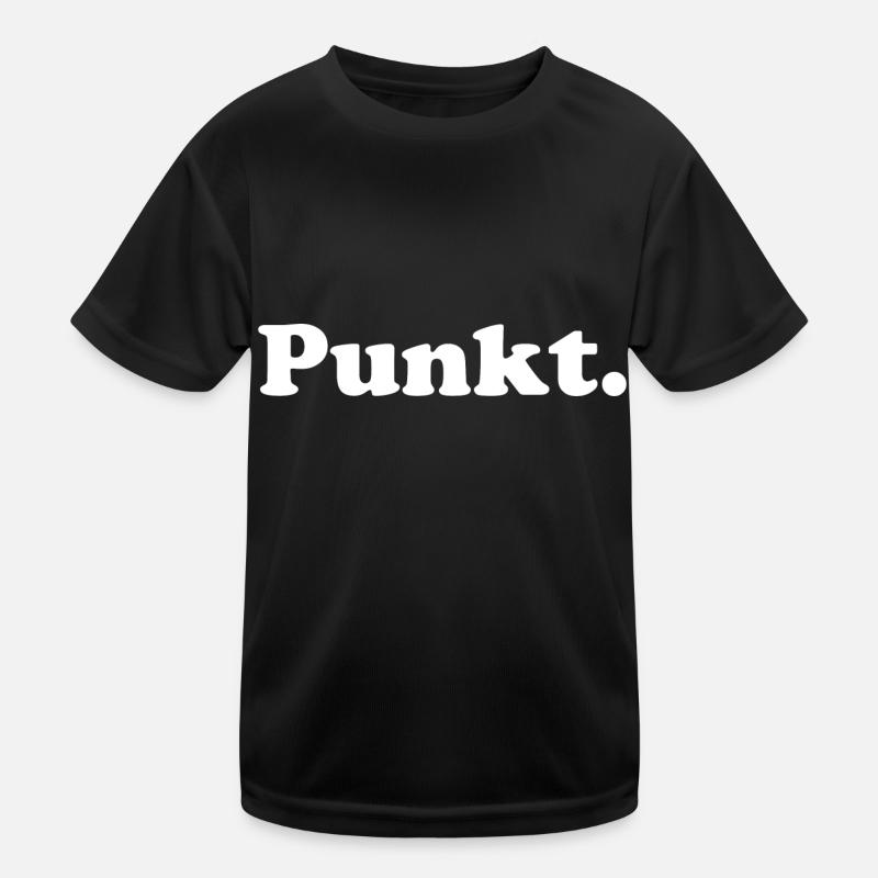 Punkt. Kinder Funktions-T-Shirt