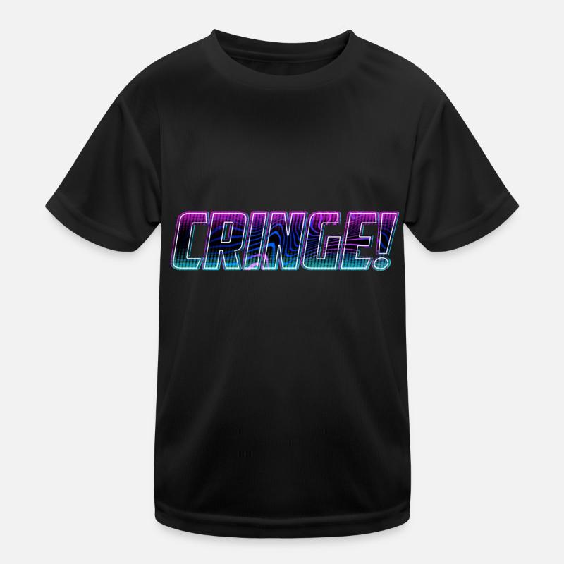 CRINGE cringe Cringe | Vicarious embarrassment Kids Functional T-Shirt