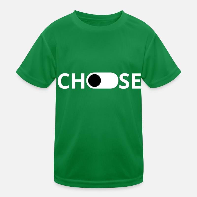 Auswählen - Geschenkidee Kinder Funktions-T-Shirt