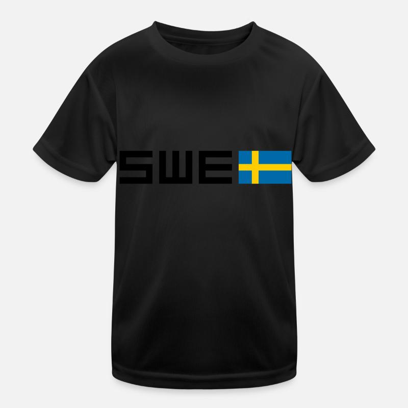 Sweden Kids Functional T-Shirt