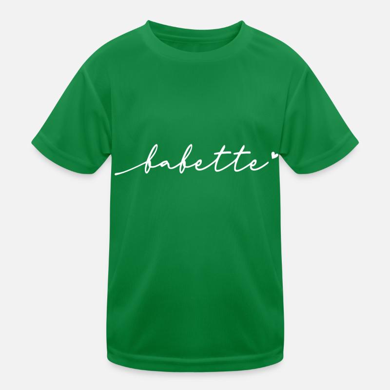 Babette Schreibschrift Name Kinder Funktions-T-Shirt