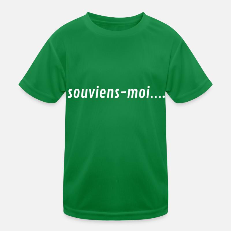 Souviens-moi T-shirt sport Enfant
