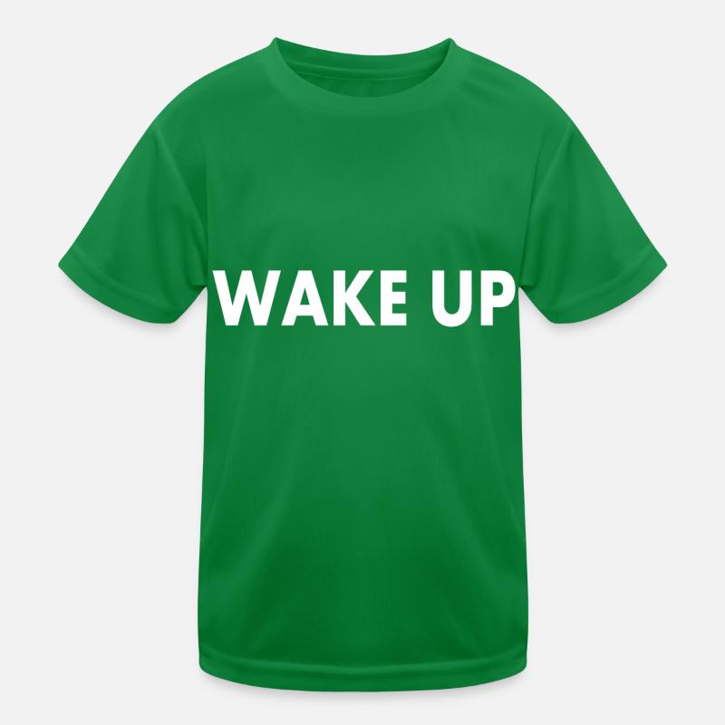 Wake up Kids Functional T-Shirt