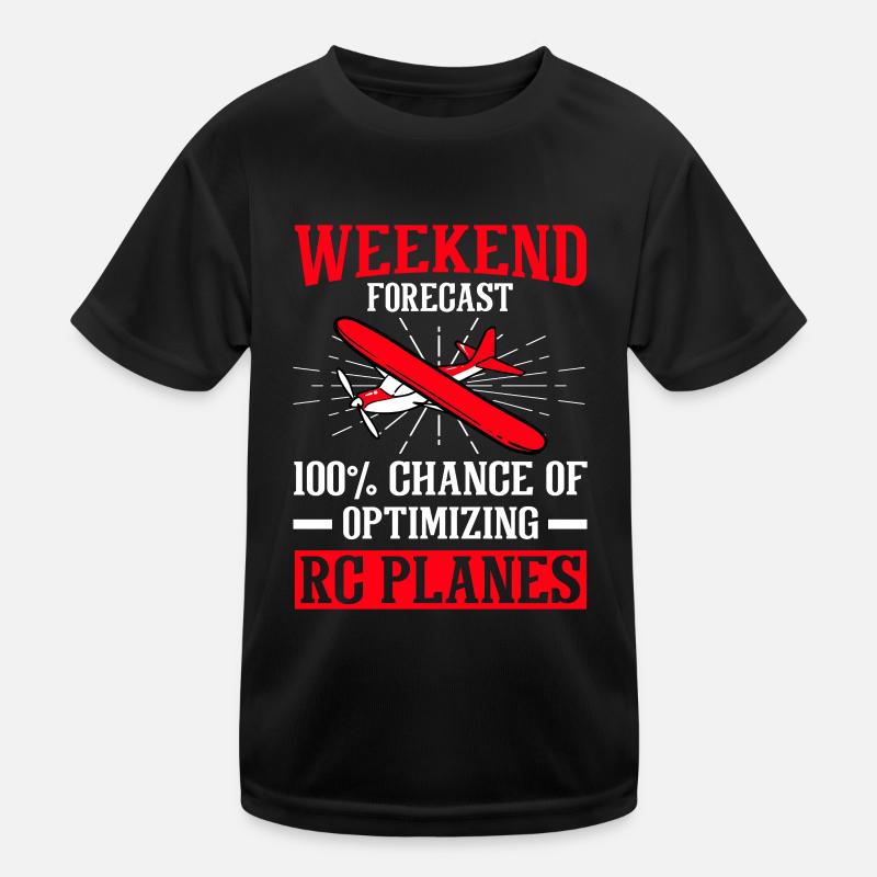 RC-Flugzeug RC-Flugzeug Kinder Funktions-T-Shirt