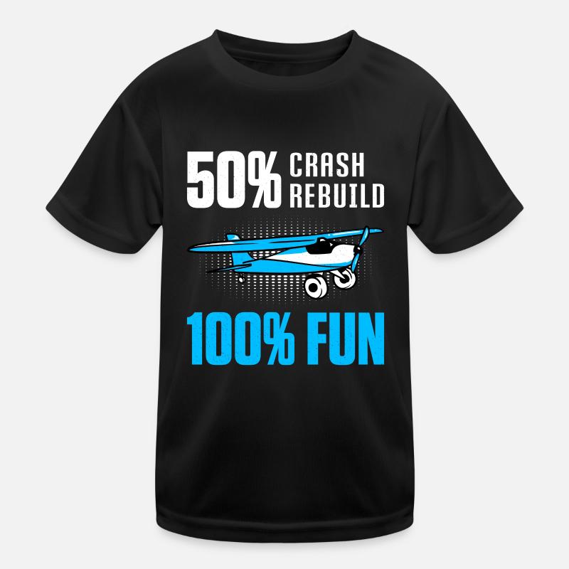 RC-Flugzeug RC-Flugzeug Kinder Funktions-T-Shirt