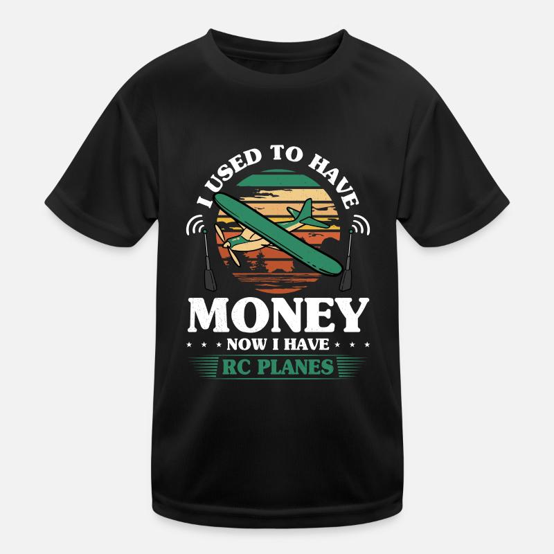 RC-Flugzeug RC-Flugzeug Kinder Funktions-T-Shirt