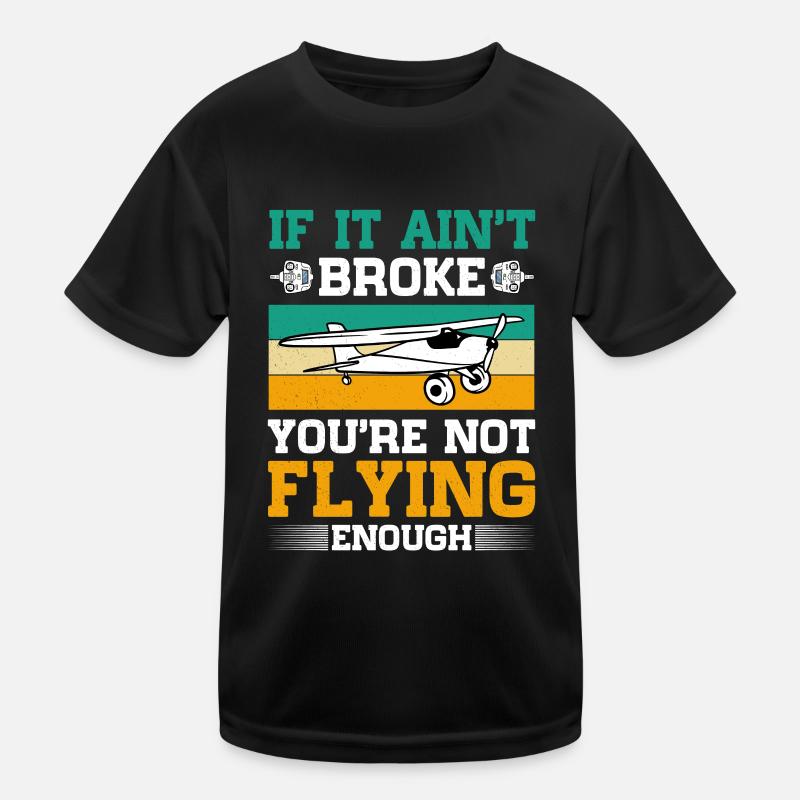 RC-Flugzeug RC-Flugzeug Kinder Funktions-T-Shirt