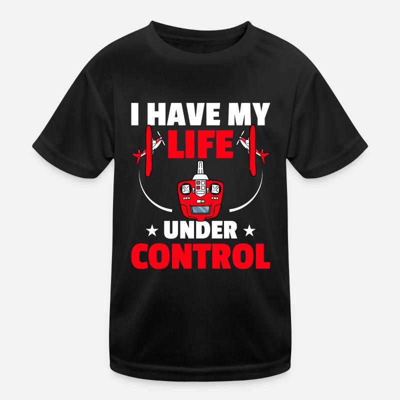 RC-Flugzeug RC-Flugzeug Kinder Funktions-T-Shirt