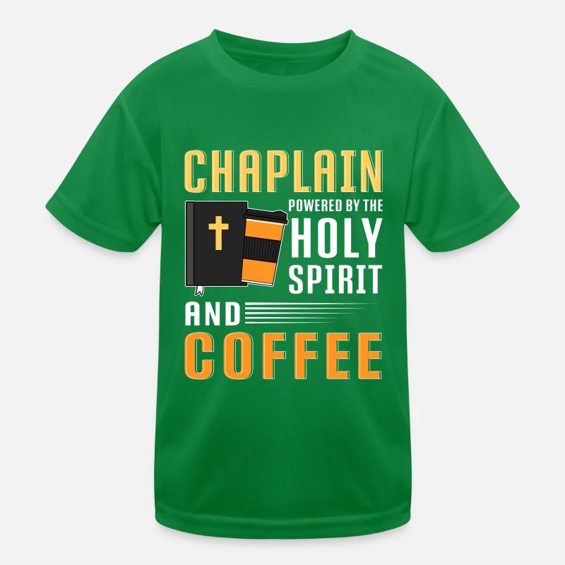 Chaplain Pastor Kids Functional T-Shirt