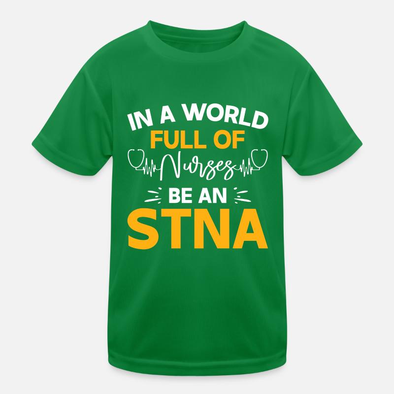 STNA Certified Nursing Assistant Kids Functional T-Shirt