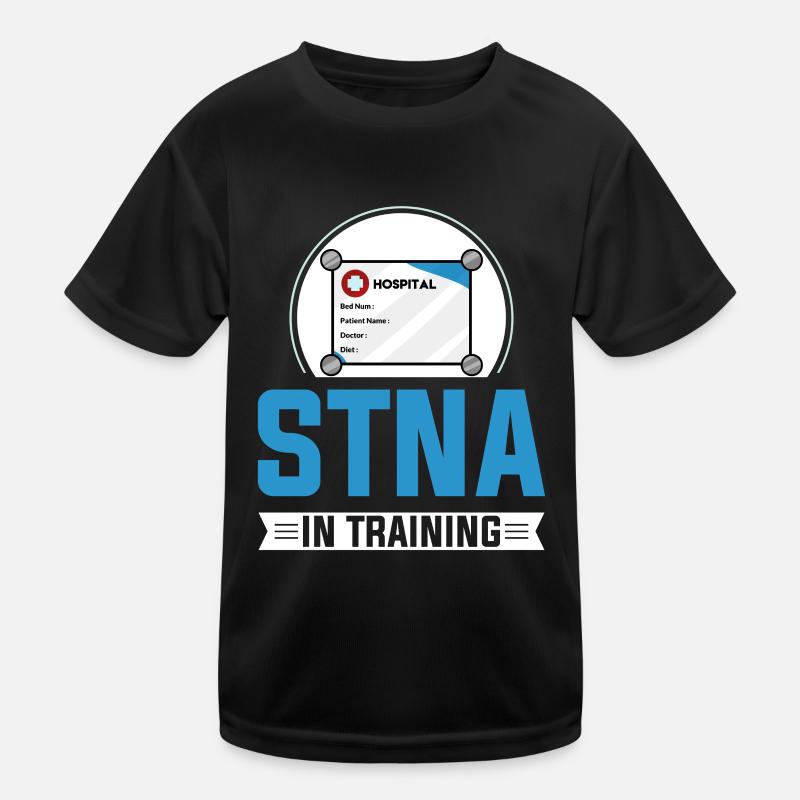 STNA Staatlich geprüfte Pflegeassistentin Kinder Funktions-T-Shirt