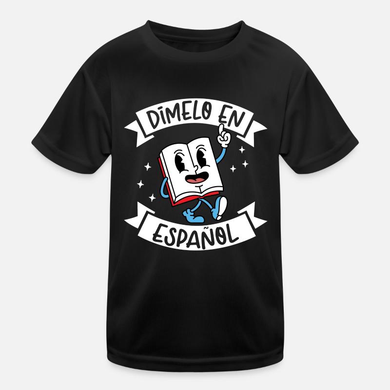 Professeur d’espagnol Maestra Professeur bilingue T-shirt sport Enfant