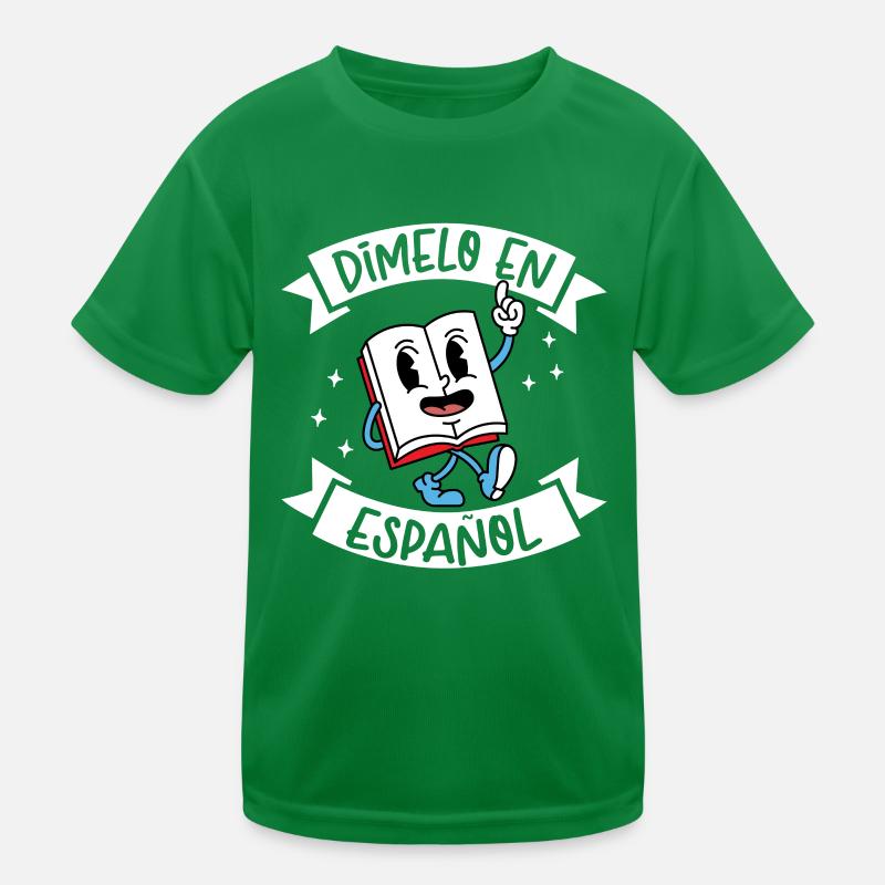 Spanish Teacher Maestra Bilingual Teacher Kids Functional T-Shirt