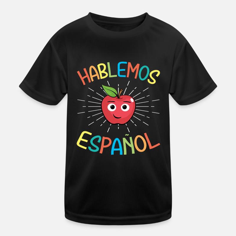 Spanish Teacher Maestra Bilingual Teacher Kids Functional T-Shirt