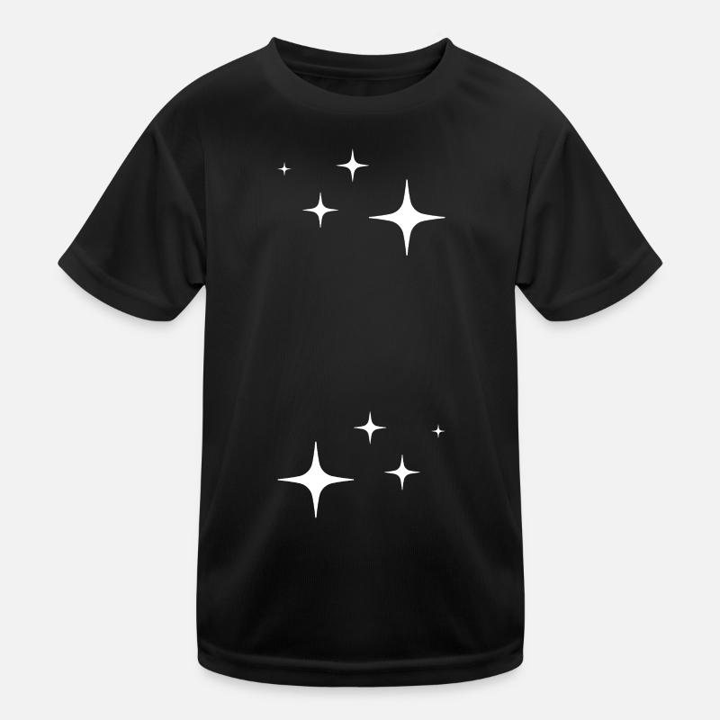 Funkeln Glitzer Sterne Kinder Funktions-T-Shirt