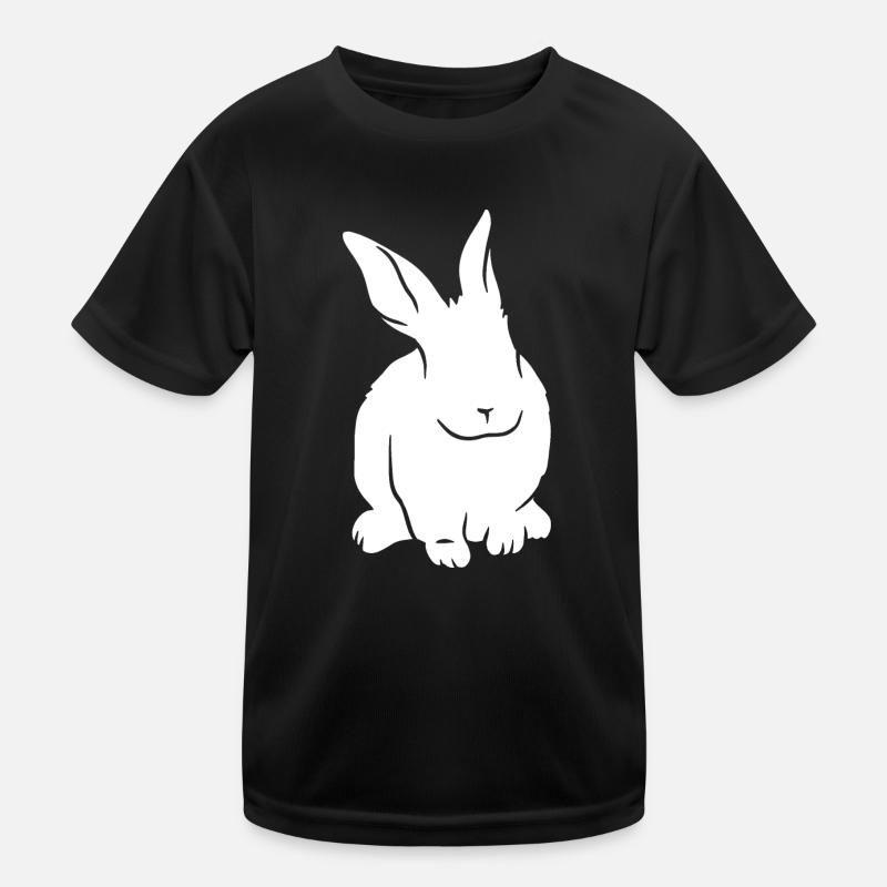 Kaninchen Kinder Funktions-T-Shirt