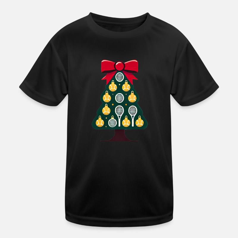 TennisConception d’arbre de Noël sur le thème T-shirt sport Enfant