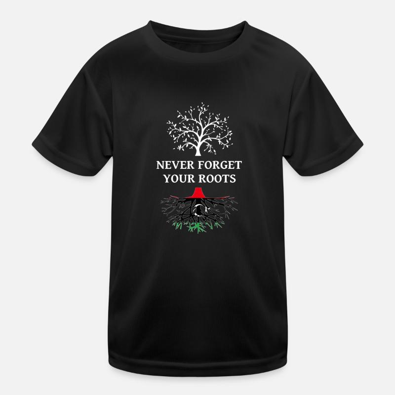 La Libye n’oublie jamais ses racines T-shirt sport Enfant