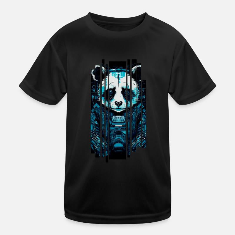 Cyberpanda T-shirt sport Enfant