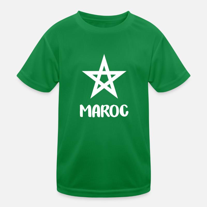 Marokko Kinder Funktions-T-Shirt