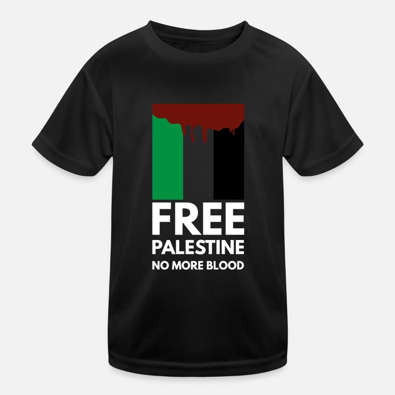 Palestine libre T-shirt sport Enfant