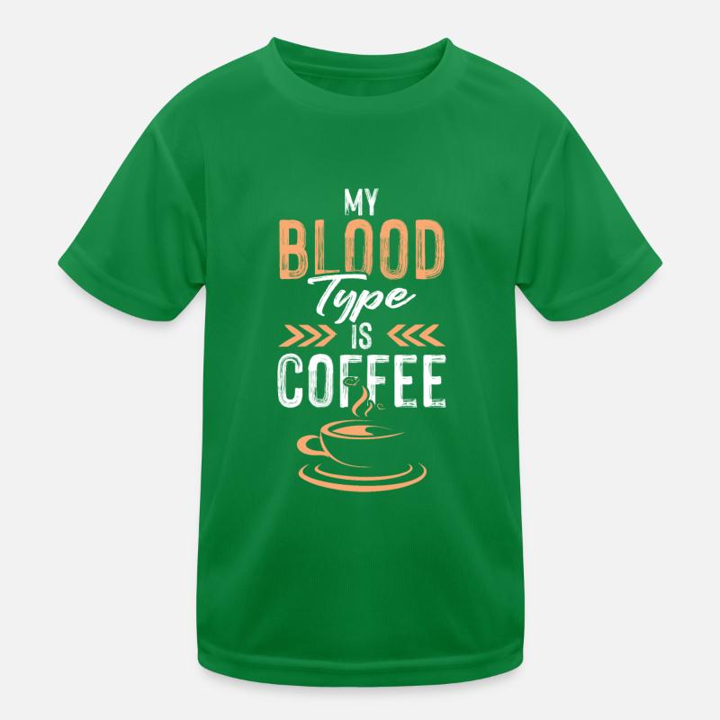 coffee coffee Kids Functional T-Shirt