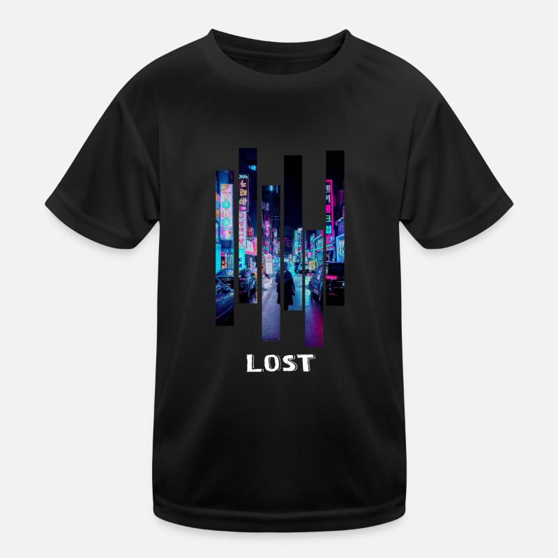 Vaporwave 90s Esthétique Tokyo T-shirt sport Enfant