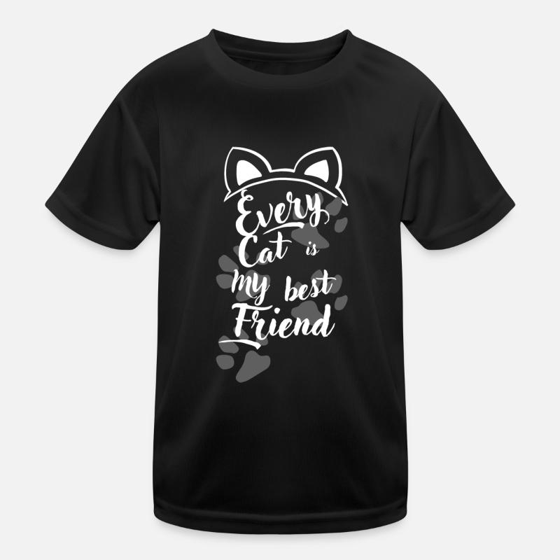 hübsche liebliche Katzen Kinder Funktions-T-Shirt