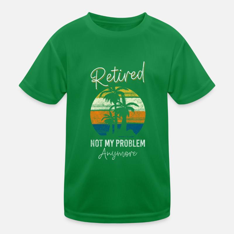 Problème? Drôles de dictons positifs T-shirt sport Enfant