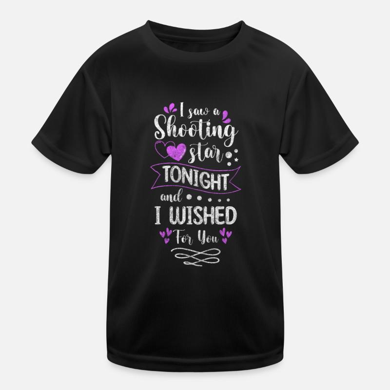 Starry Sky Wish Moon T-shirt sport Enfant