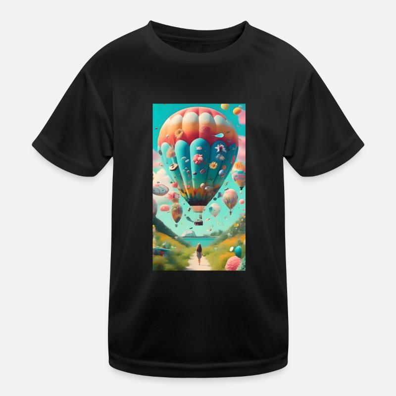 Ballon-Ballon Kinder Funktions-T-Shirt