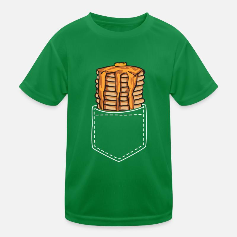 Pancake Breakfast Pancakes Kids Functional T-Shirt
