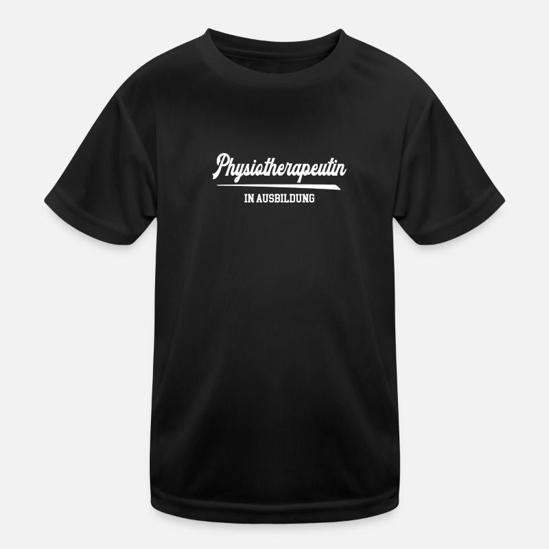 Physiotherapeutin in Ausbildung Studium Physio Kinder Funktions-T-Shirt
