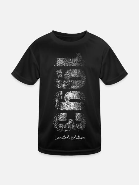 Original 1993 Limited Edition - Geschenk - Kinder Funktions-T-Shirt - Schwarz - Vorne