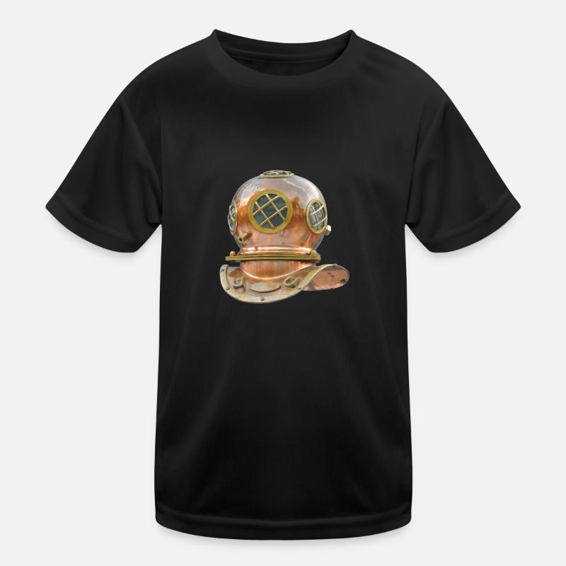 plongeur plongée plongée tuba de plongée T-shirt sport Enfant