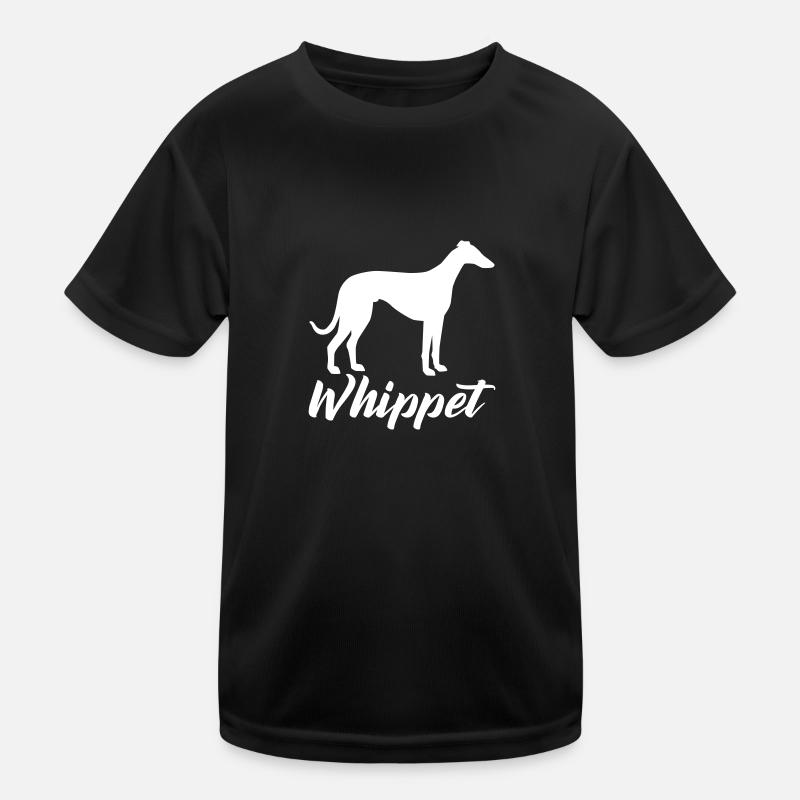 Whippet - Kids Functional T-Shirt - black