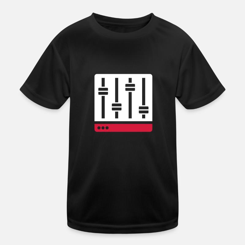 Equalizer Mischpult Geschenk Kinder Funktions-T-Shirt