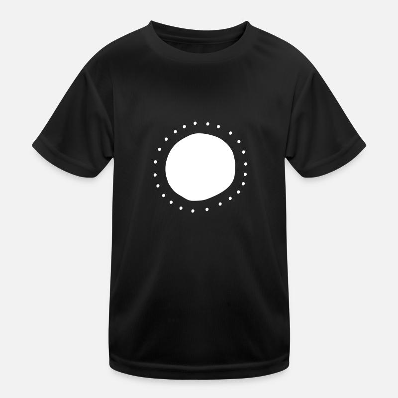 Circle points form Kids Functional T-Shirt