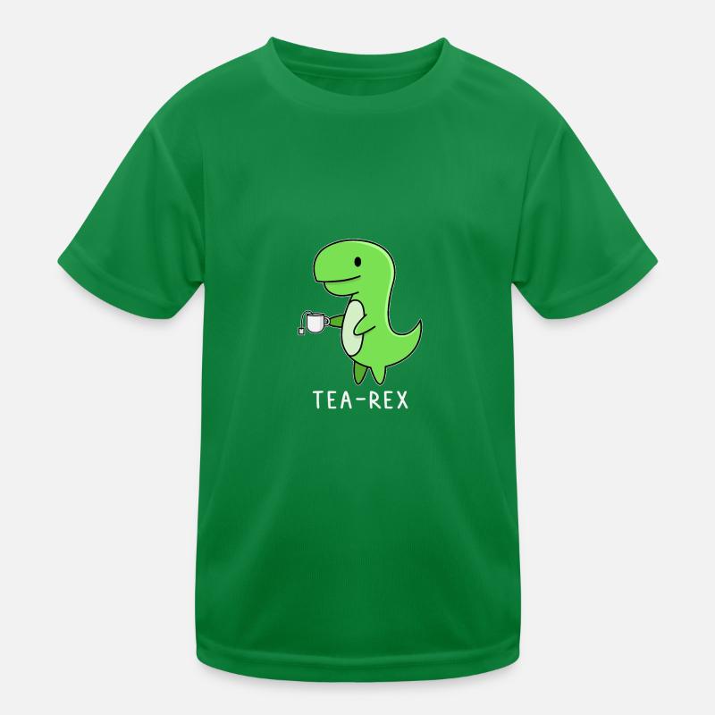 Funny Tea Rex Dinosaur Humor Cute Tea Rex Design Kinder Funktions-T-Shirt