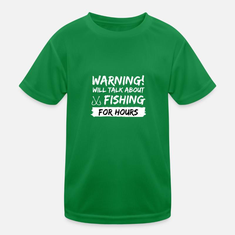 pêche canne à poisson idée cadeau pêche dicton T-shirt sport Enfant