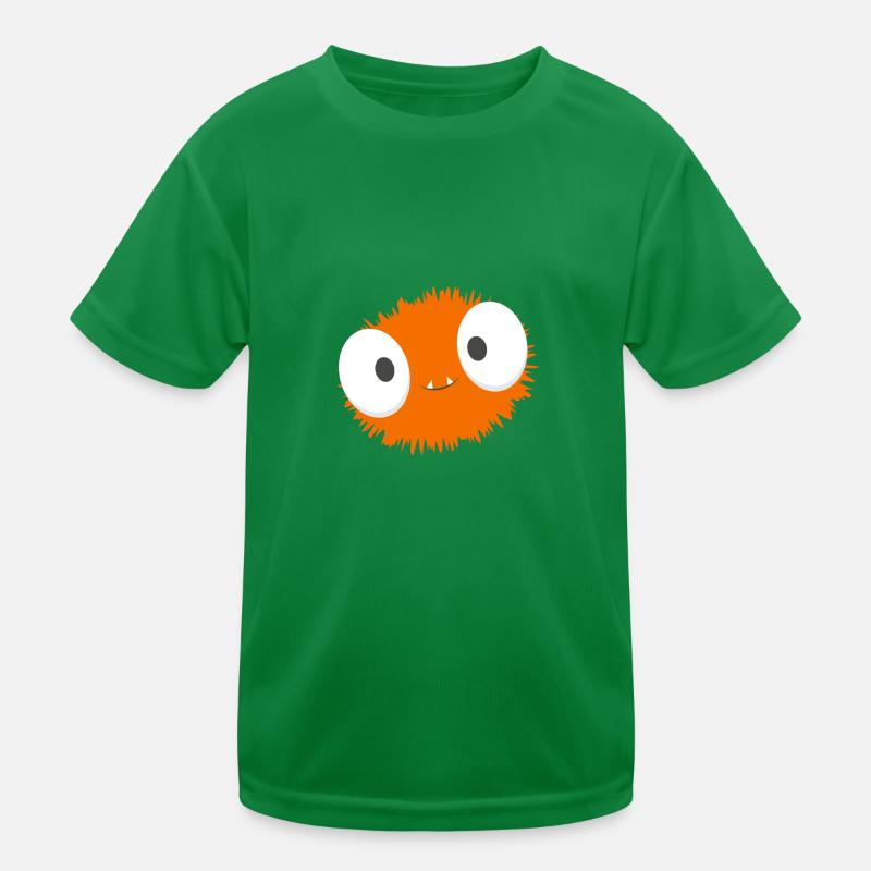 orange monster Kids Functional T-Shirt