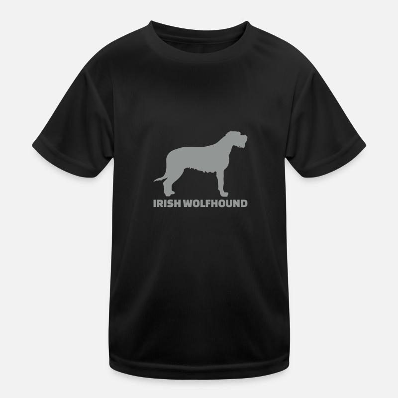 Irish Wolfhound Kids Functional T-Shirt