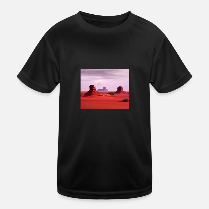 Monument Valley Kids Functional T-Shirt