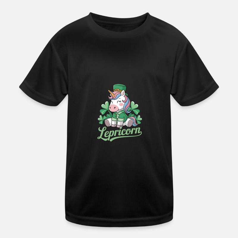 Saint-Patrick Lepricorne Magie et plaisir T-shirt sport Enfant