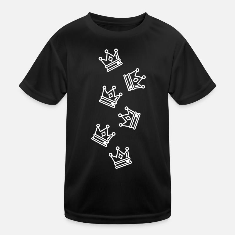 Kronen Symbolik Kinder Funktions-T-Shirt