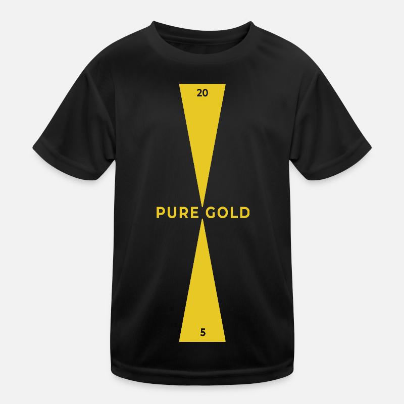 Backgammon | Reines Gold | Golden Point Kinder Funktions-T-Shirt