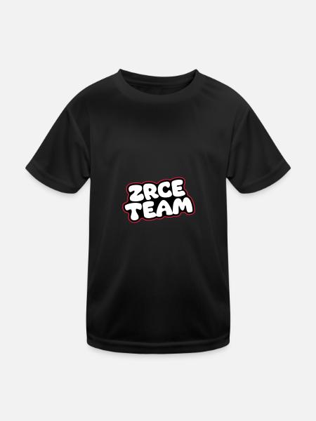 Zrce Team - Kids Functional T-Shirt - black - Front