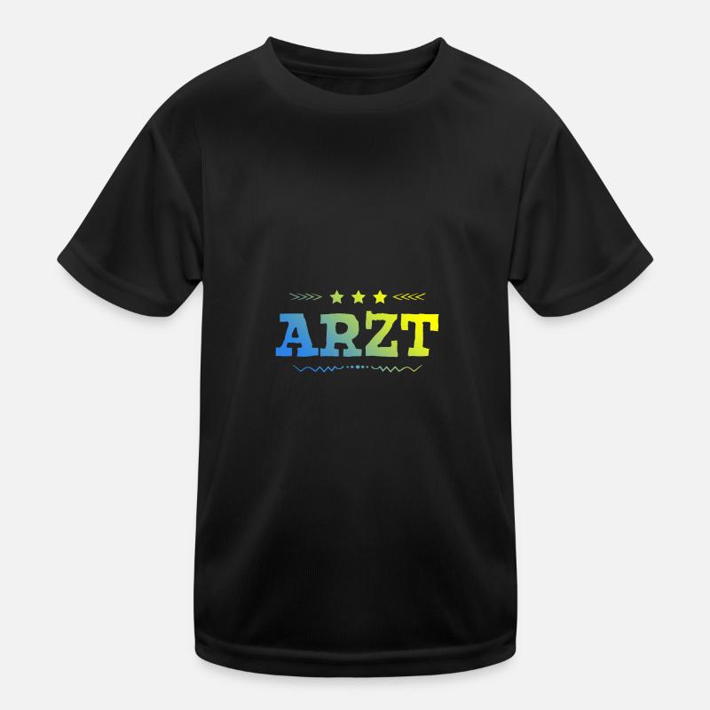 Arzt Beruf Kinder Funktions-T-Shirt