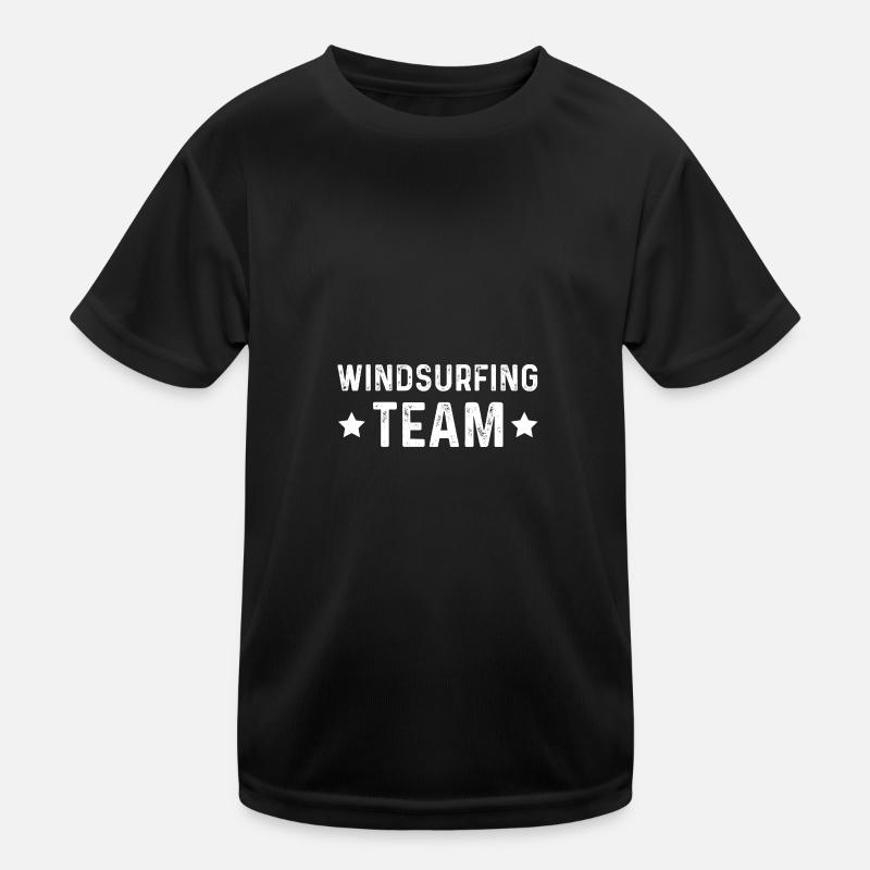 Windsurfing Team Kinder Funktions-T-Shirt